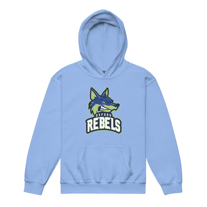 Classic | Youth Hoodie | Oxford Rebels 12U | Mascot Logo