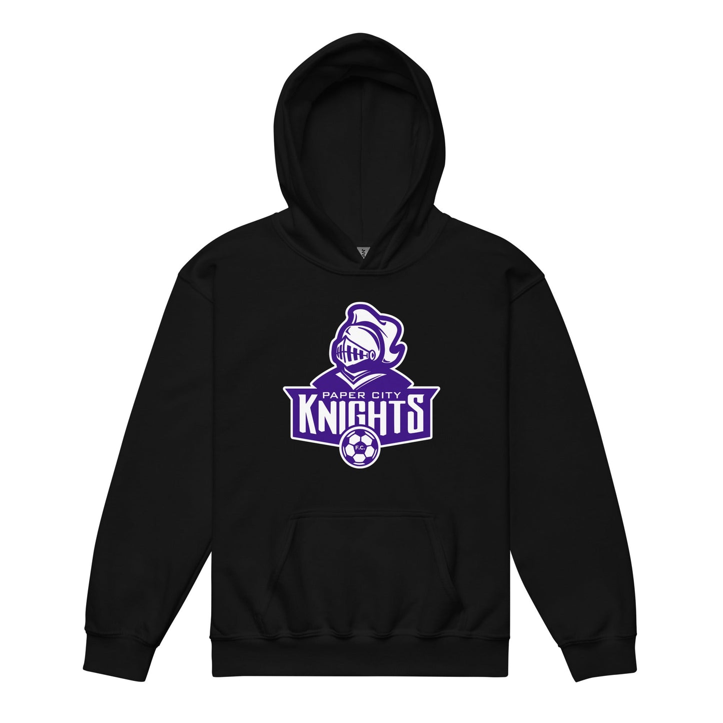 Classic | Youth Hoodie | Paper City Futbol Club | Emblem Logo