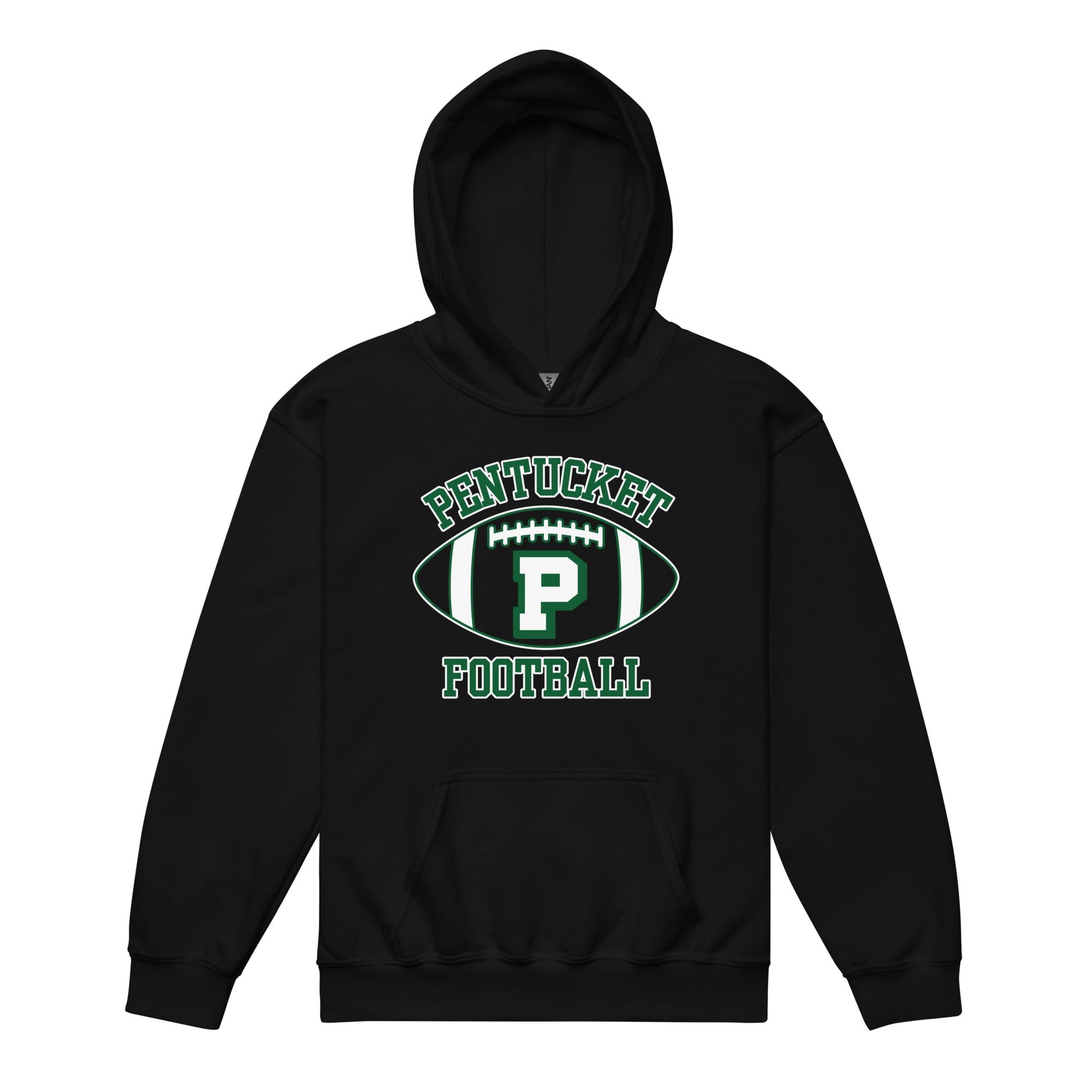 Classic | Youth Hoodie | Pentucket Youth Football and Cheer | Varsity Badge Logo