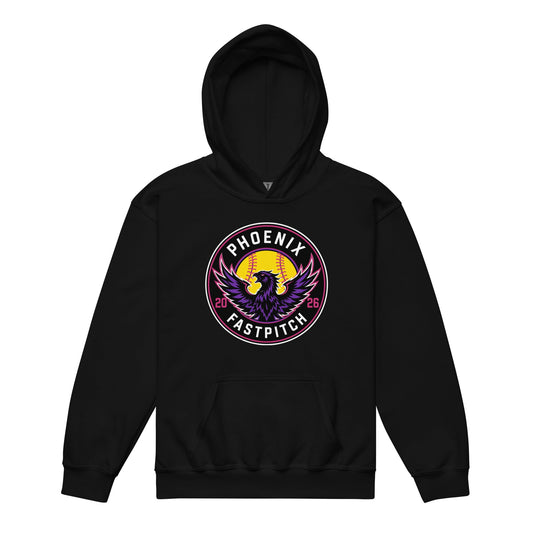 Classic | Youth Hoodie | Phoenix Fastpitch | Badge Logo