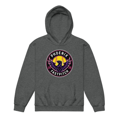 Classic | Youth Hoodie | Phoenix Fastpitch | Badge Logo