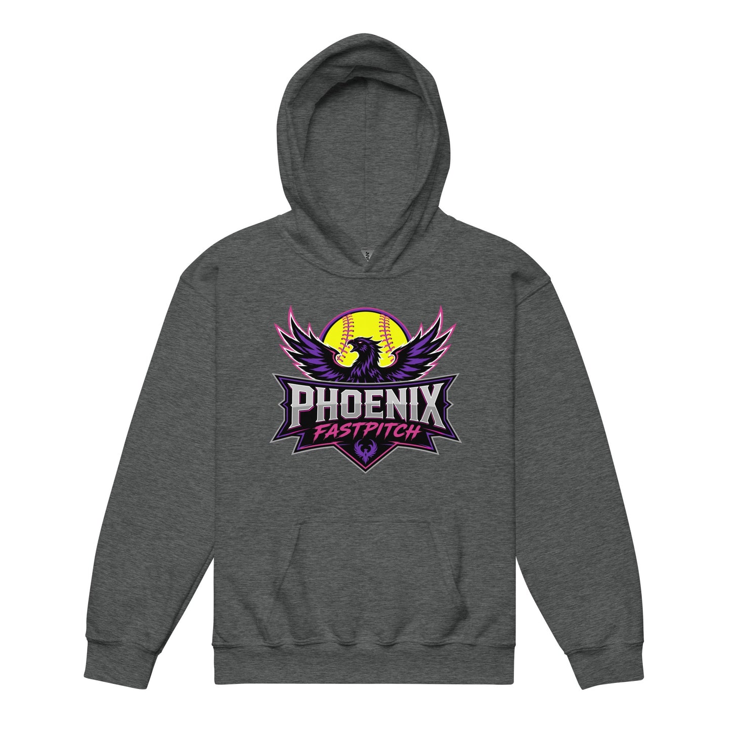Classic | Youth Hoodie | Phoenix Fastpitch | Emblem Logo