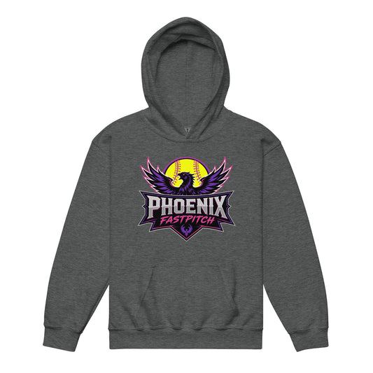 Classic | Youth Hoodie | Phoenix Fastpitch | Emblem Logo