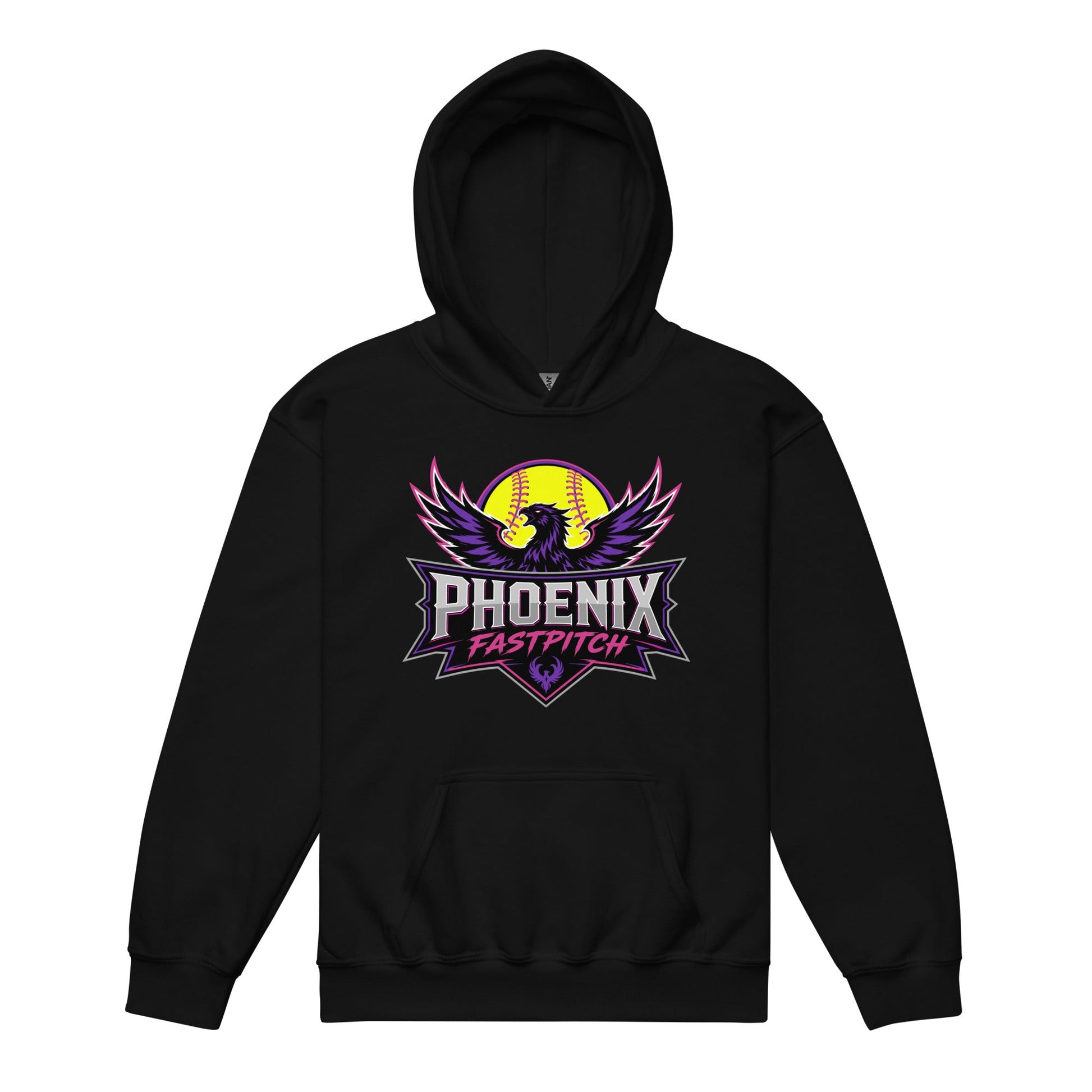 Classic | Youth Hoodie | Phoenix Fastpitch | Emblem Logo