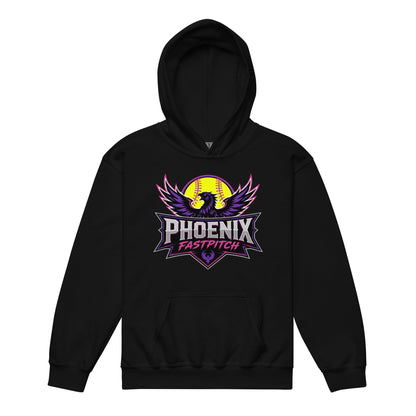Classic | Youth Hoodie | Phoenix Fastpitch | Emblem Logo
