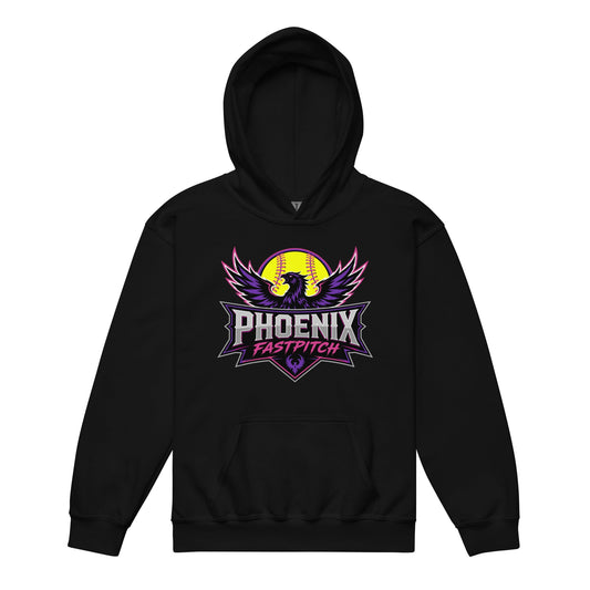 Classic | Youth Hoodie | Phoenix Fastpitch | Emblem Logo