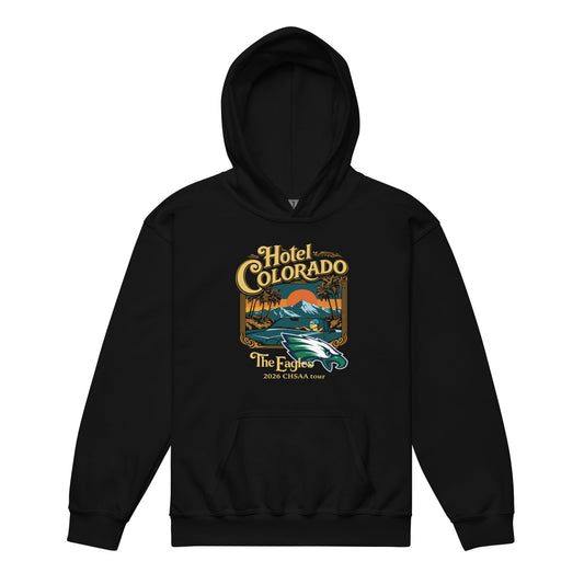Classic | Youth Hoodie | PINE CREEK SWIM & DIVE | Hotel Colorado Logo