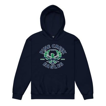 Classic | Youth Hoodie | PINE CREEK SWIM & DIVE | Swim & Dive Logo
