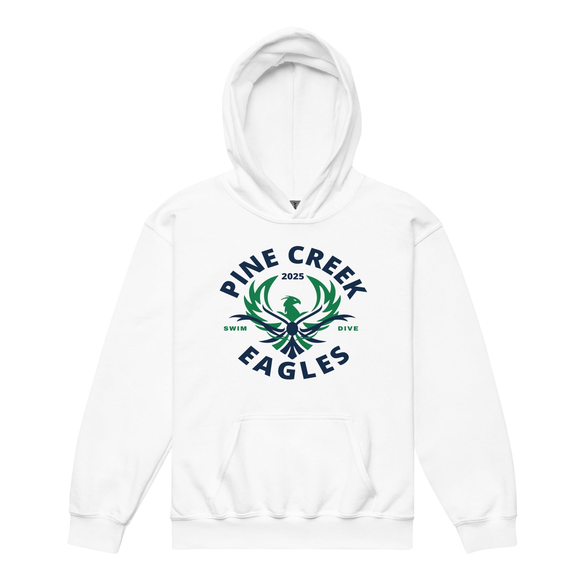 Classic | Youth Hoodie | PINE CREEK SWIM & DIVE | Swim & Dive Logo