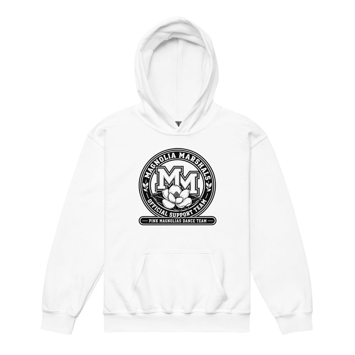 Classic | Youth Hoodie | Pink Magnolias Dance | Emblem Logo