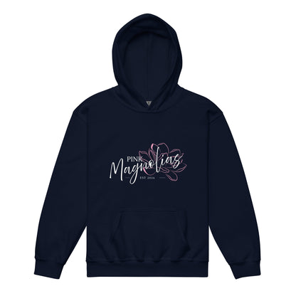 Classic | Youth Hoodie | Pink Magnolias Dance | Modern Script Logo