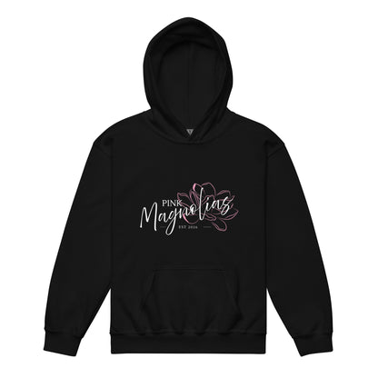 Classic | Youth Hoodie | Pink Magnolias Dance | Modern Script Logo