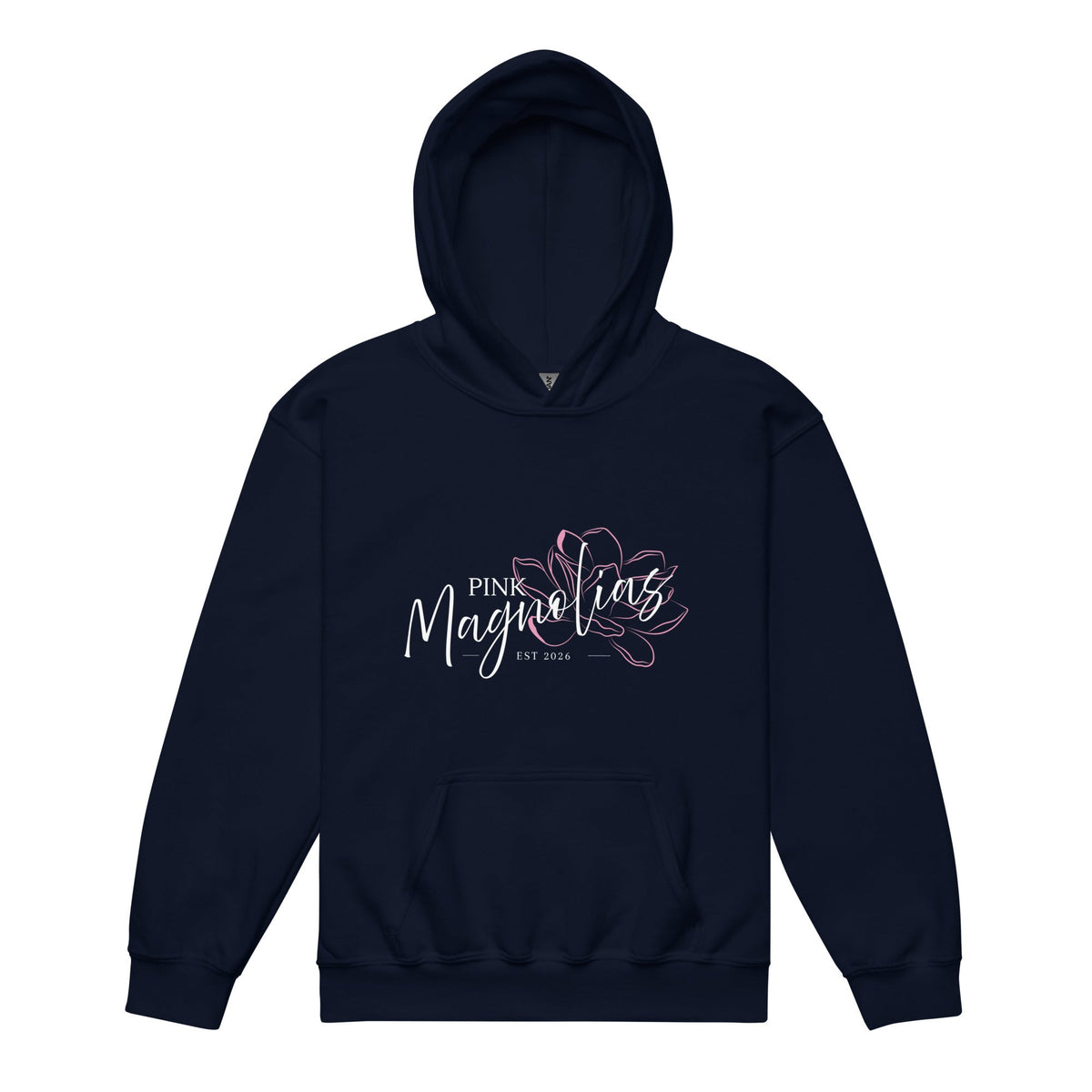 Classic | Youth Hoodie | Pink Magnolias Dance | Modern Script Logo
