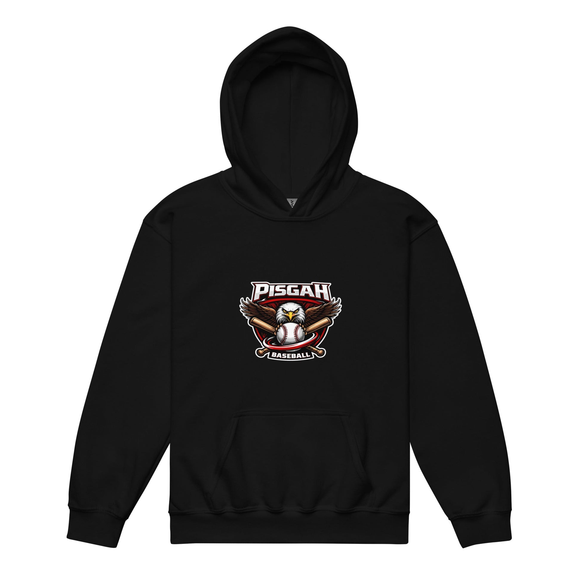 Classic | Youth Hoodie | Pisgah Rec League | Eagle Baseball Logo