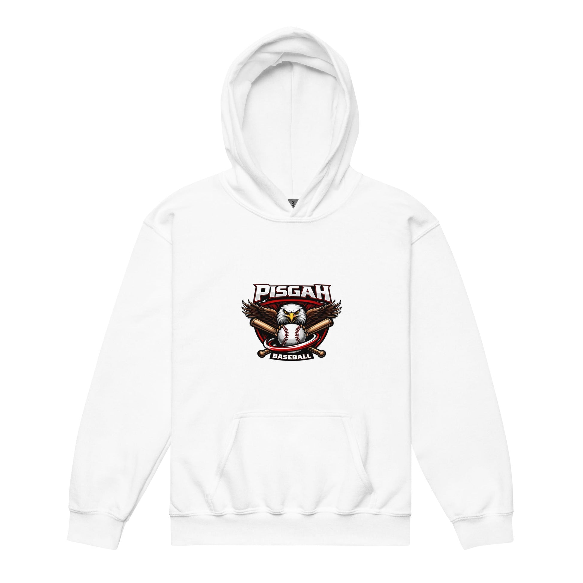 Classic | Youth Hoodie | Pisgah Rec League | Eagle Baseball Logo