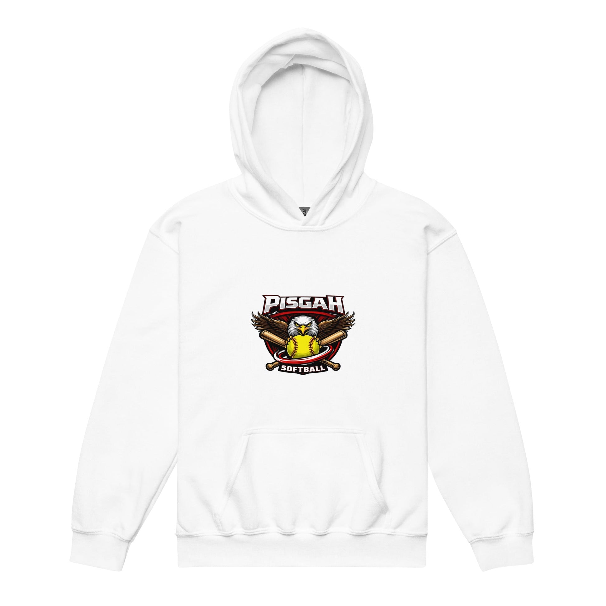 Classic | Youth Hoodie | Pisgah Rec League | Eagle Softball Logo