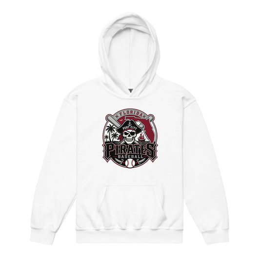 Classic | Youth Hoodie | Port City Pirates | Emblem Logo