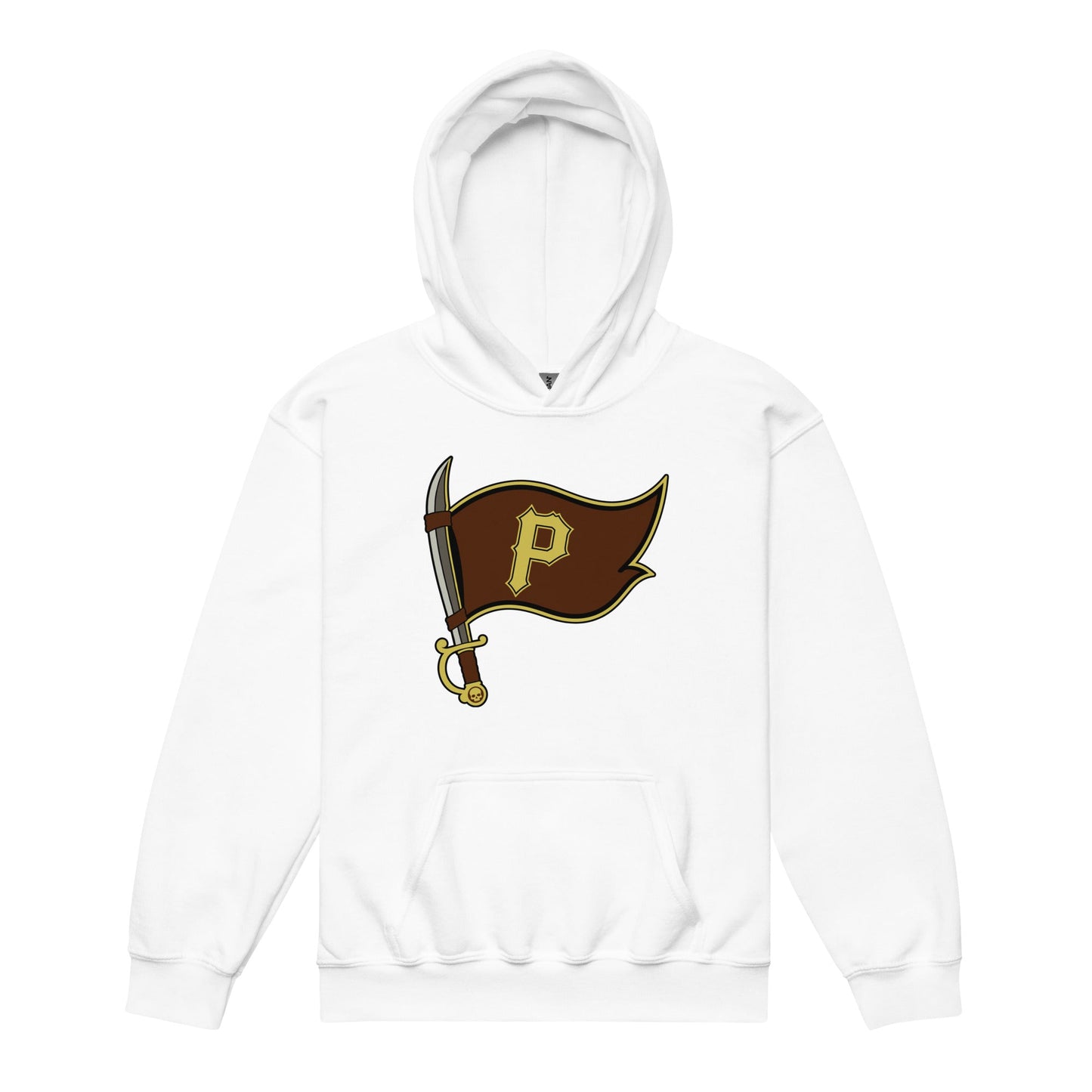 Classic | Youth Hoodie | Port City Pirates | Vanguard Flag Logo