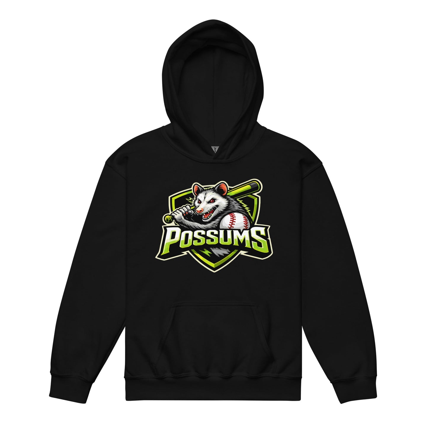Classic | Youth Hoodie | Possums | Mascot Logo