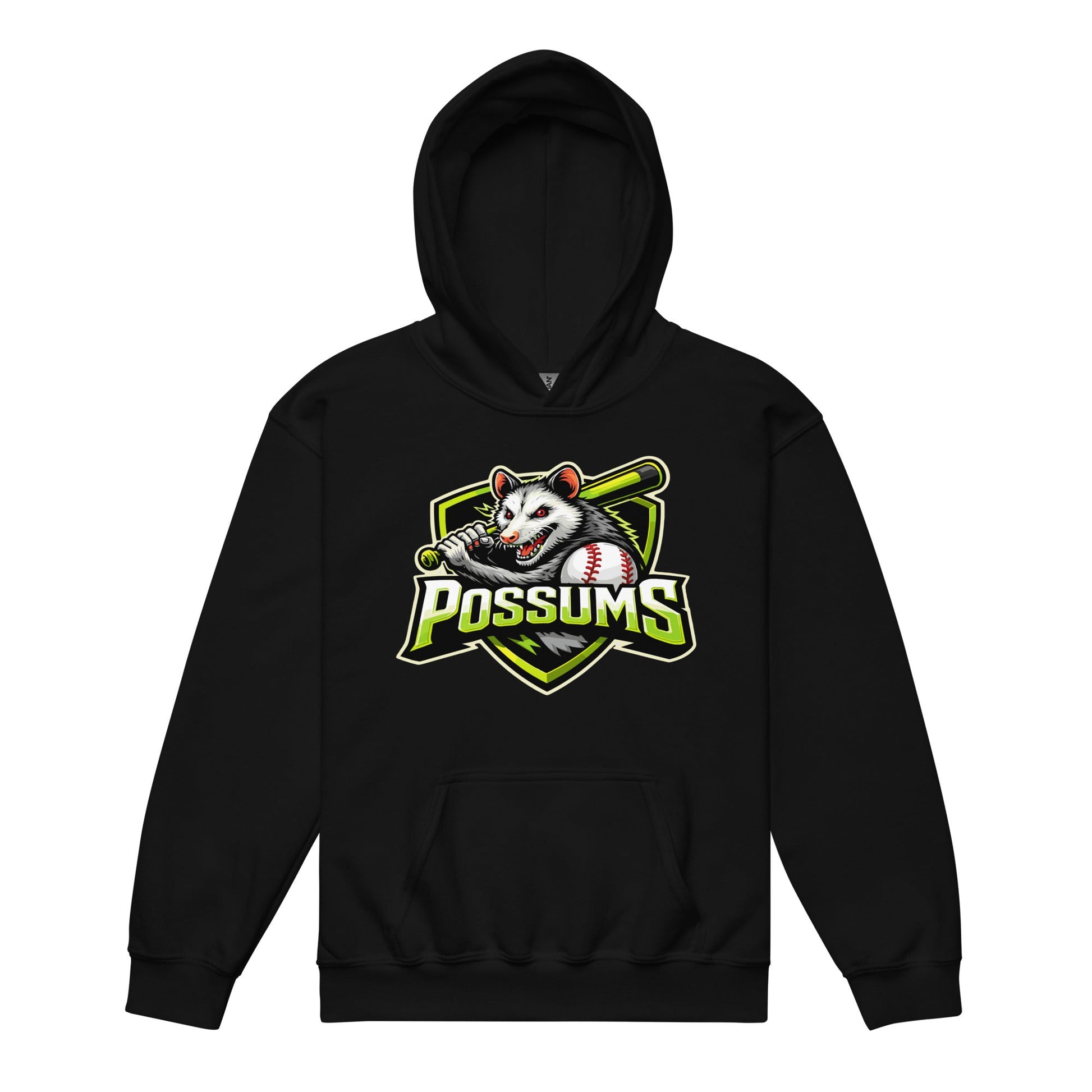 Classic | Youth Hoodie | Possums | Mascot Logo
