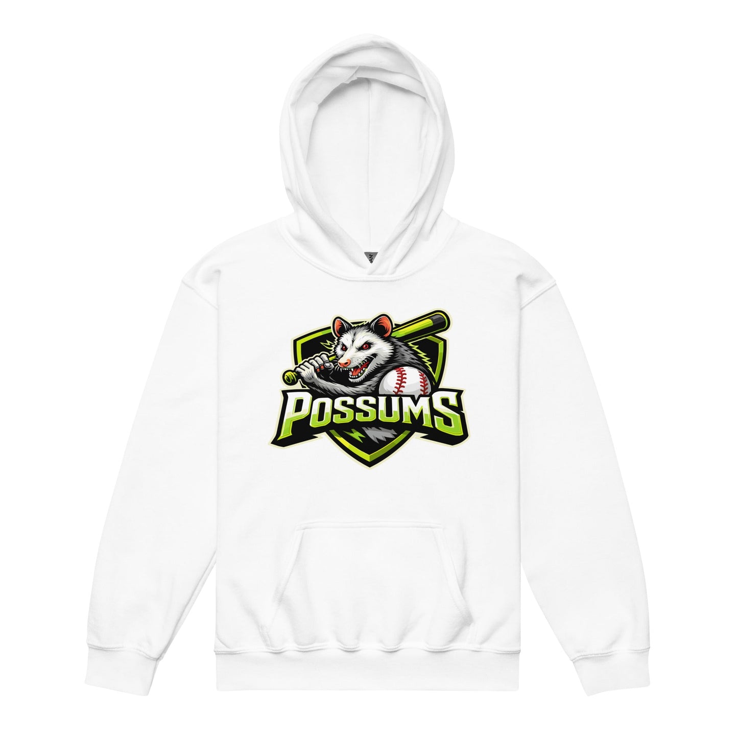 Classic | Youth Hoodie | Possums | Mascot Logo