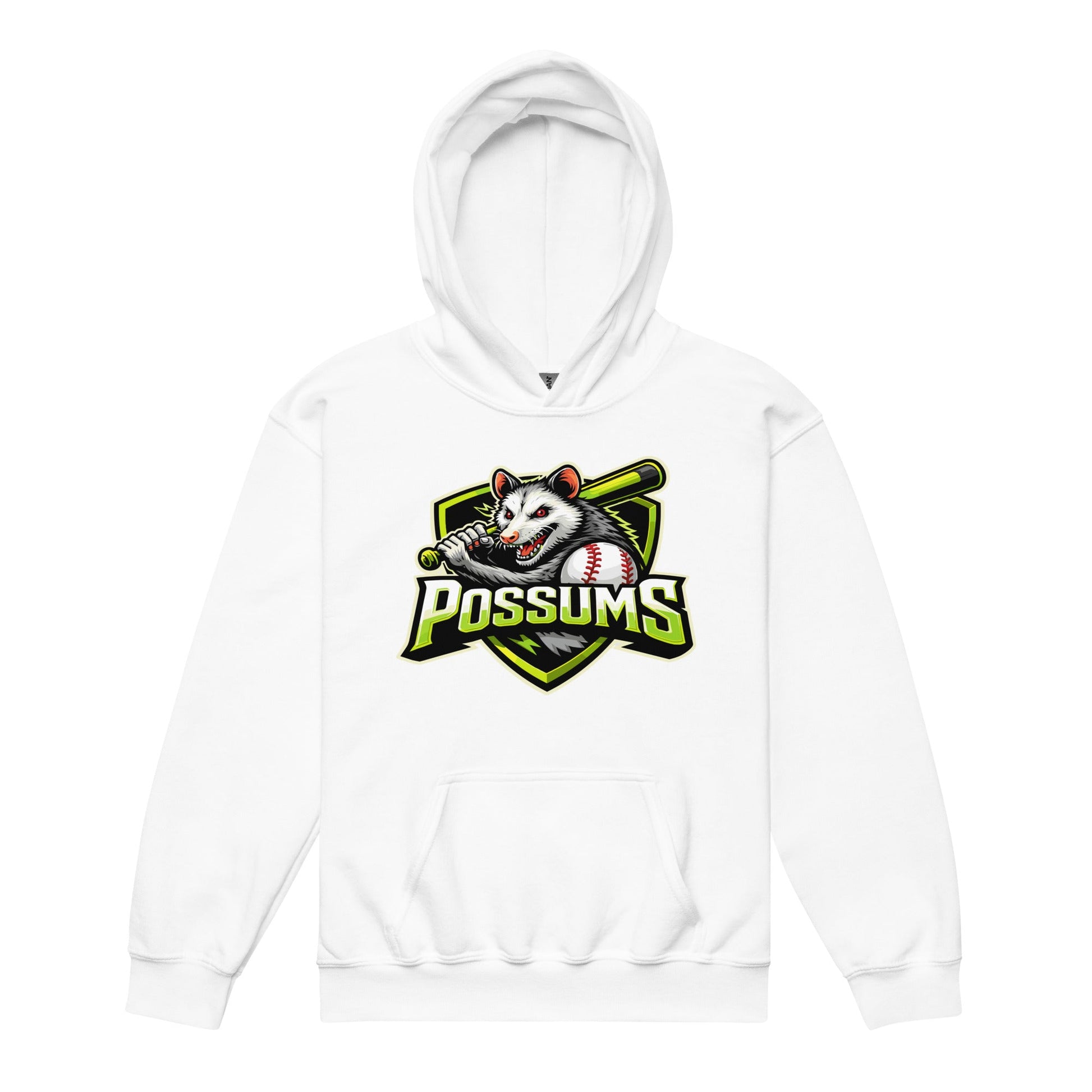 Classic | Youth Hoodie | Possums | Mascot Logo