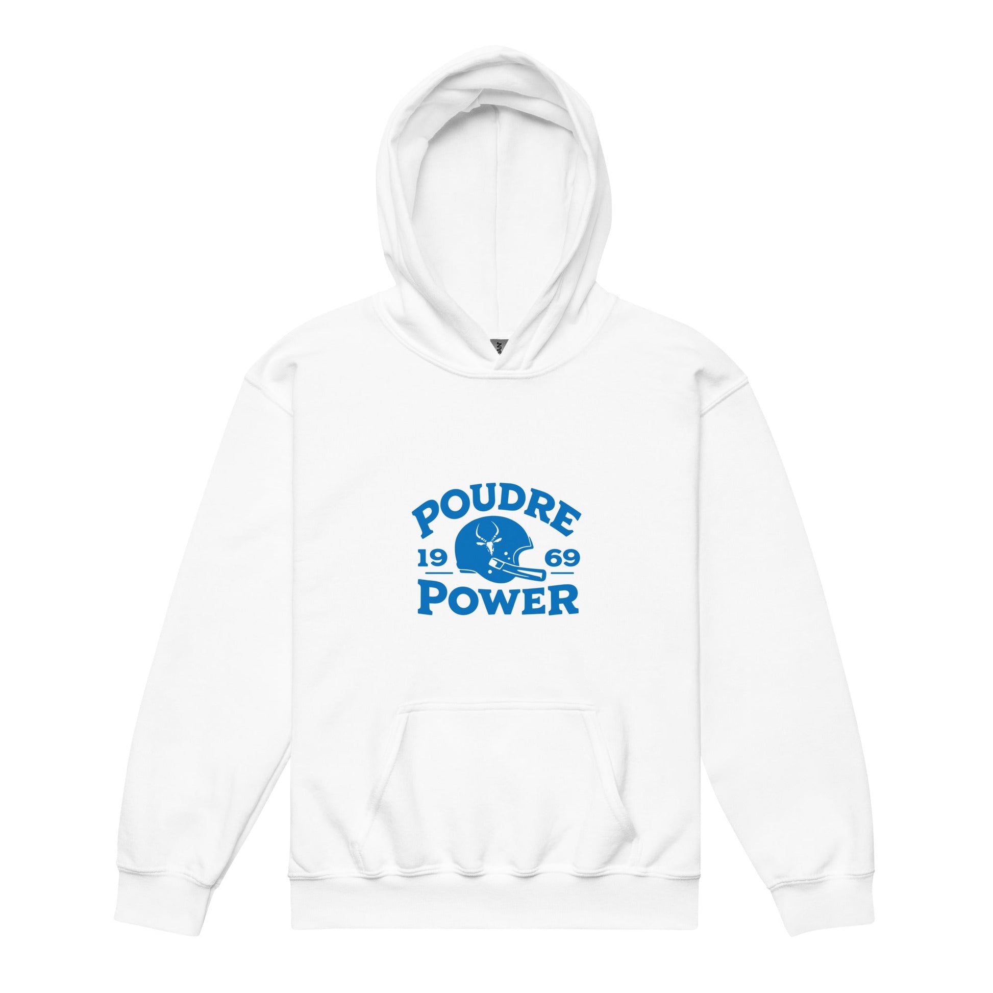 Classic | Youth Hoodie | Poudre Football | Crest Logo