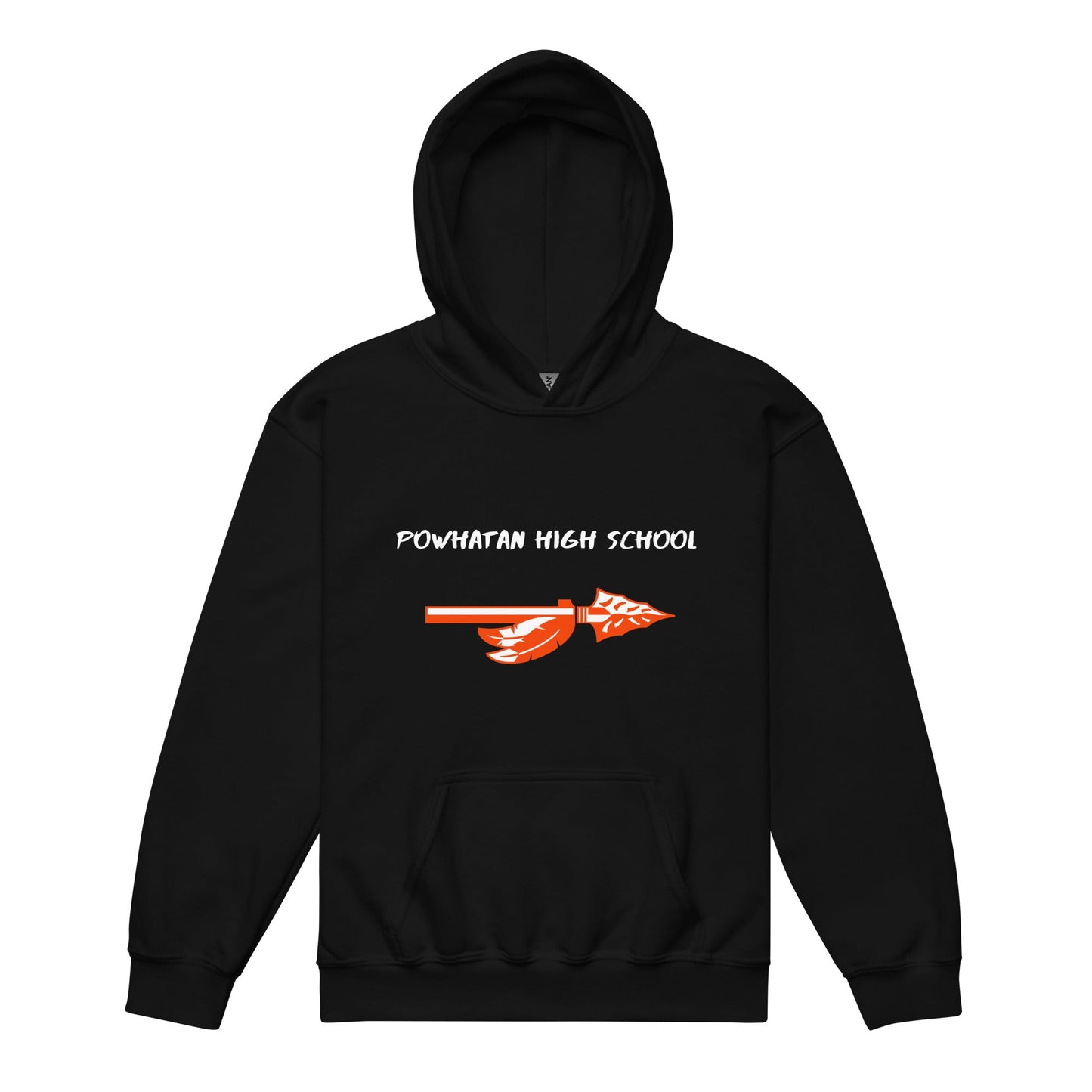 Classic | Youth Hoodie | Powhatan lacrosse | Arrowhead Logo
