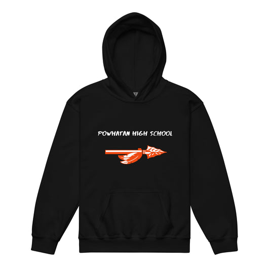 Classic | Youth Hoodie | Powhatan lacrosse | Arrowhead Logo
