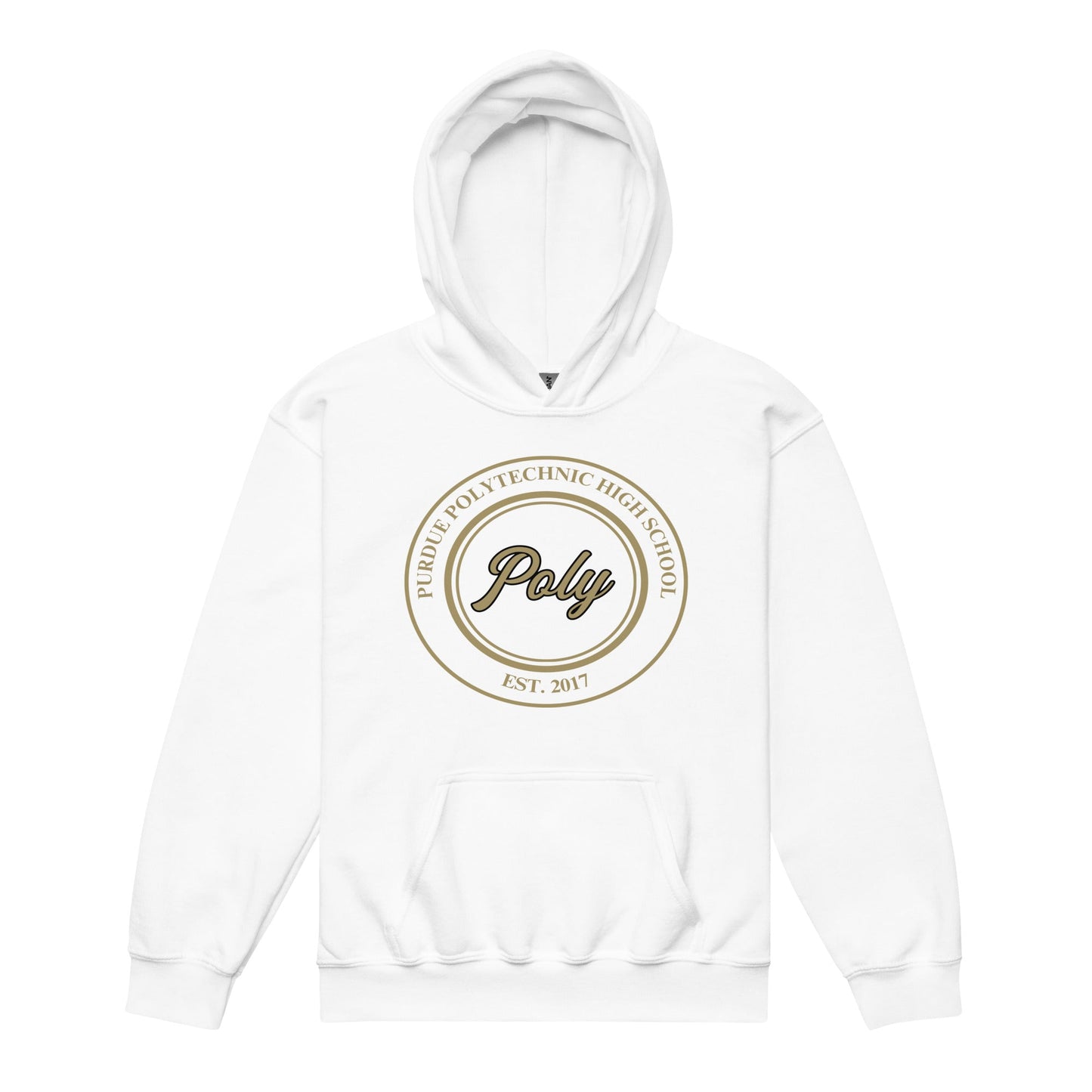 Classic | Youth Hoodie | Purdue Polytechnic High School | Poly Seal Logo