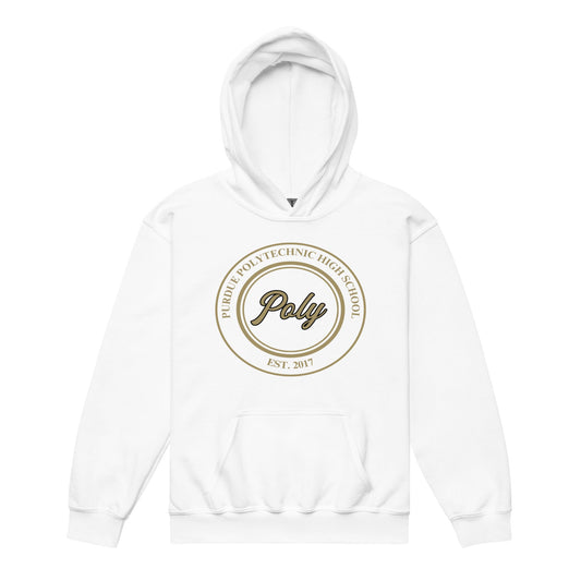 Classic | Youth Hoodie | Purdue Polytechnic High School | Poly Seal Logo