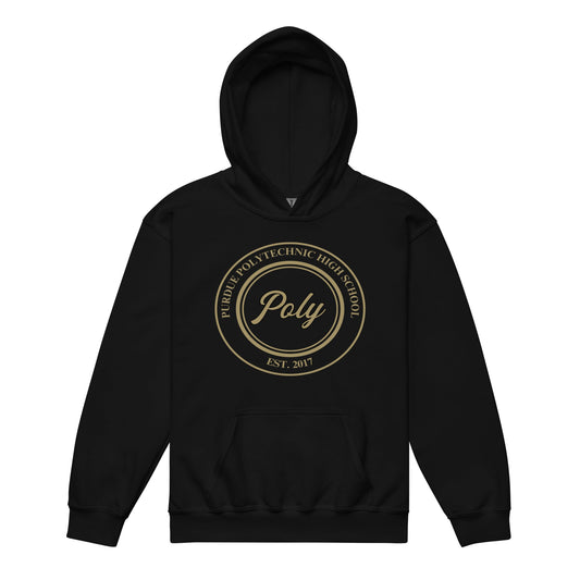 Classic | Youth Hoodie | Purdue Polytechnic High School | Poly Seal Logo