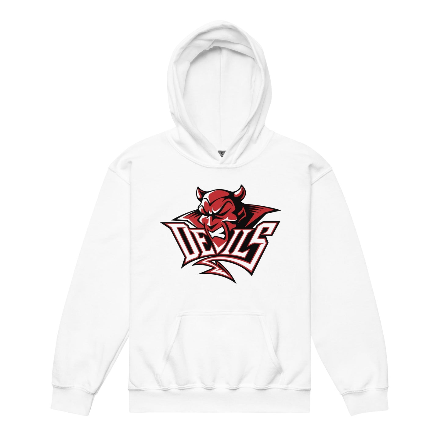 Classic | Youth Hoodie | Red Springs Track and Field | Mascot Logo