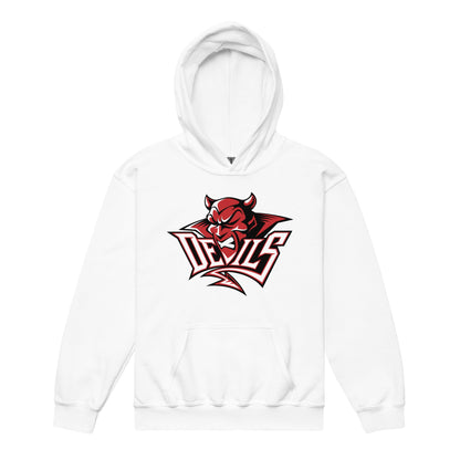 Classic | Youth Hoodie | Red Springs Track and Field | Mascot Logo