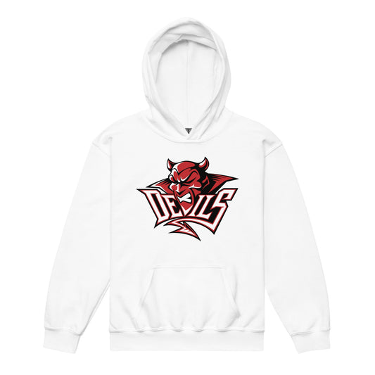 Classic | Youth Hoodie | Red Springs Track and Field | Mascot Logo