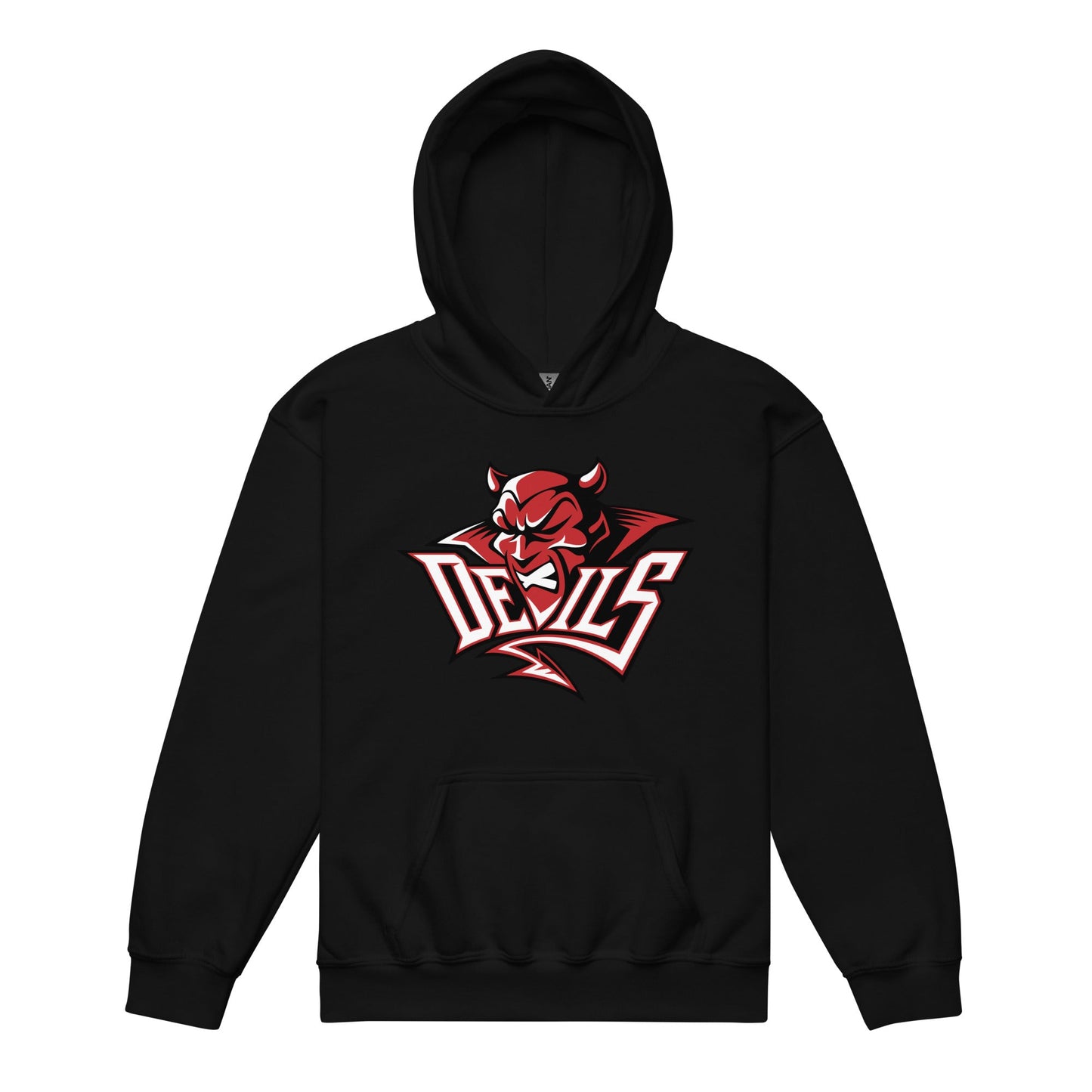 Classic | Youth Hoodie | Red Springs Track and Field | Mascot Logo