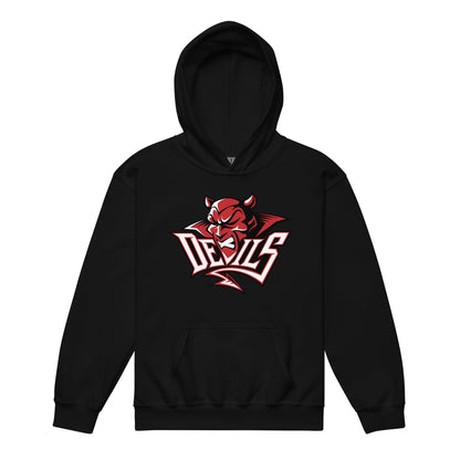 Classic | Youth Hoodie | Red Springs Track and Field | Mascot Logo