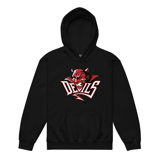 Classic | Youth Hoodie | Red Springs Track and Field | Mascot Logo