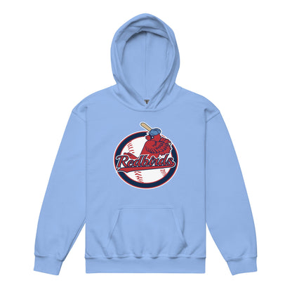 Classic | Youth Hoodie | Redbirds | Vintage Badge Logo