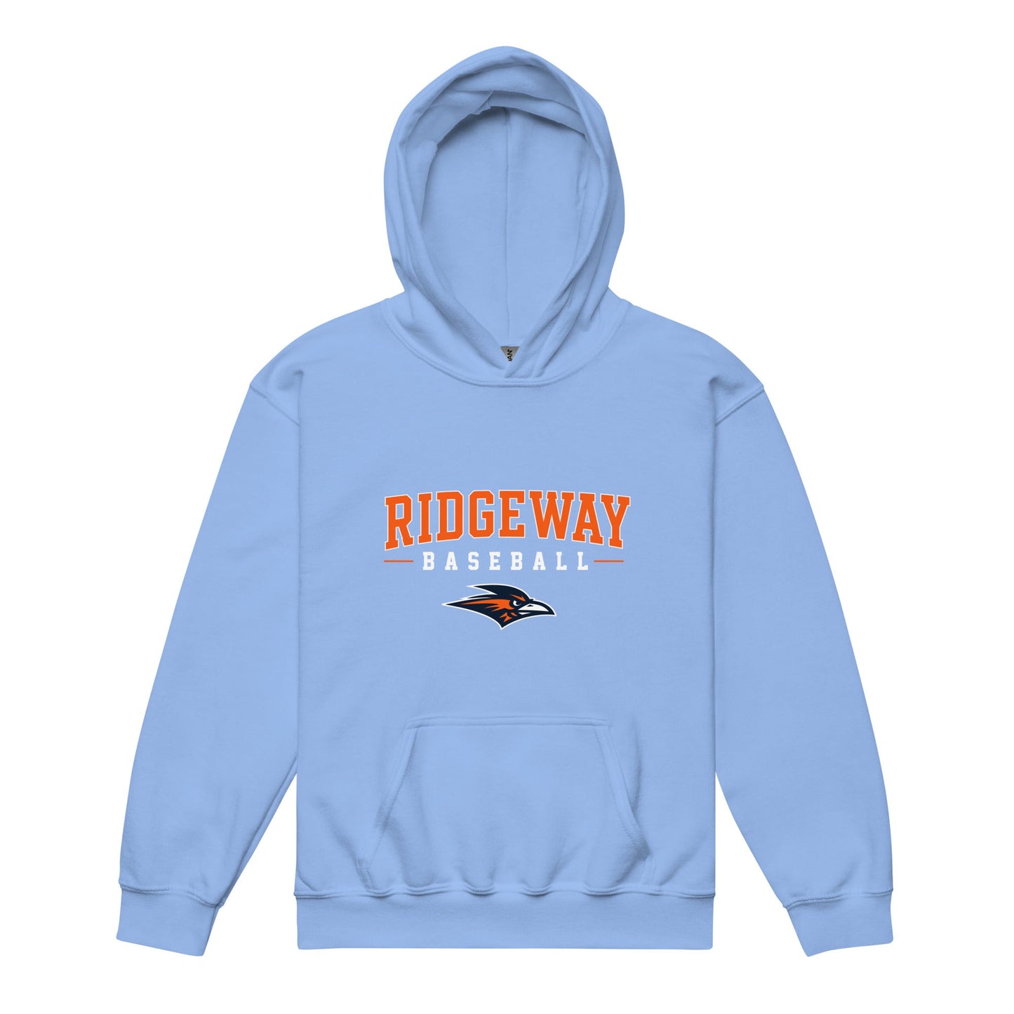 Classic | Youth Hoodie | Ridgeway High School Baseball | Emblem Logo