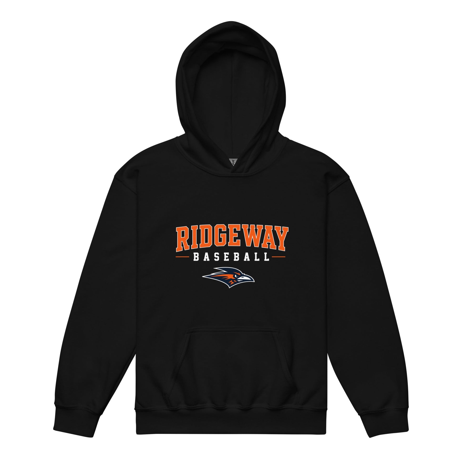 Classic | Youth Hoodie | Ridgeway High School Baseball | Emblem Logo