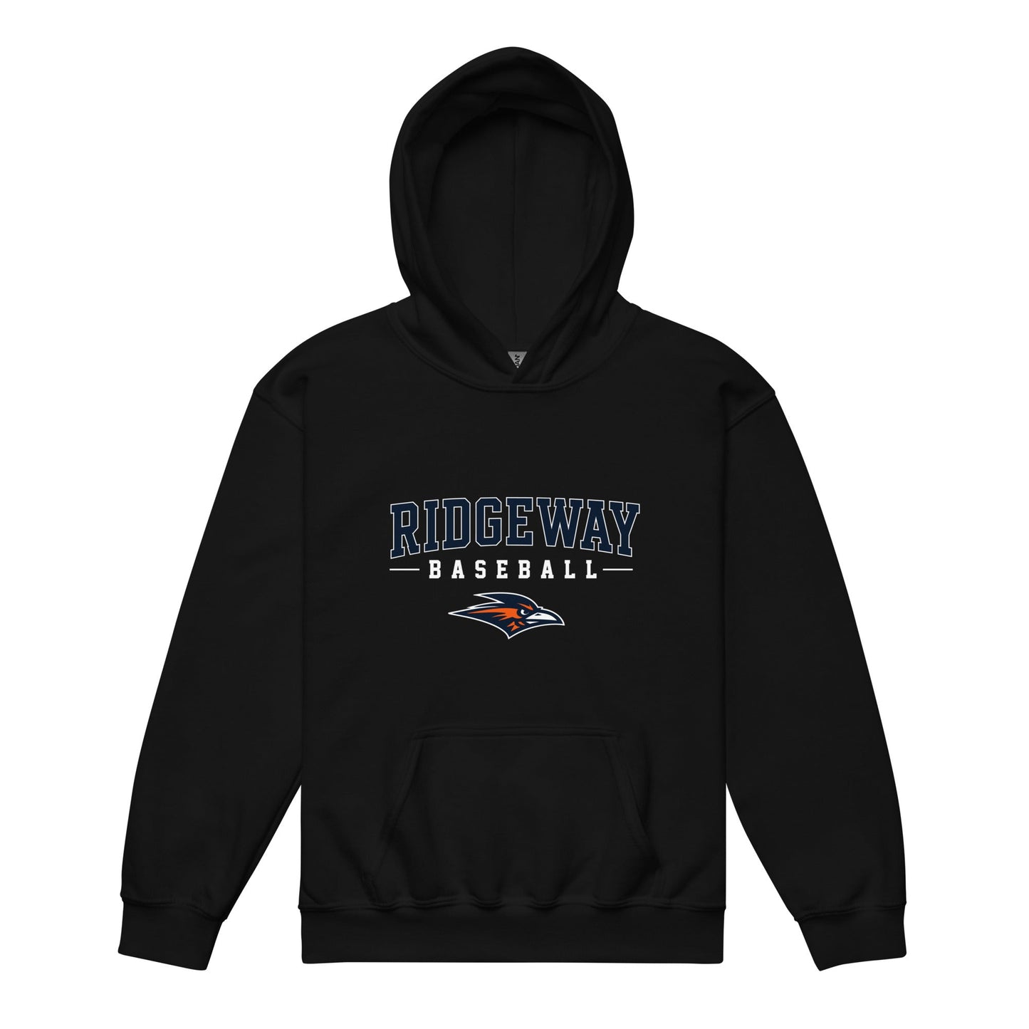 Classic | Youth Hoodie | Ridgeway High School Baseball | Modern Script Logo