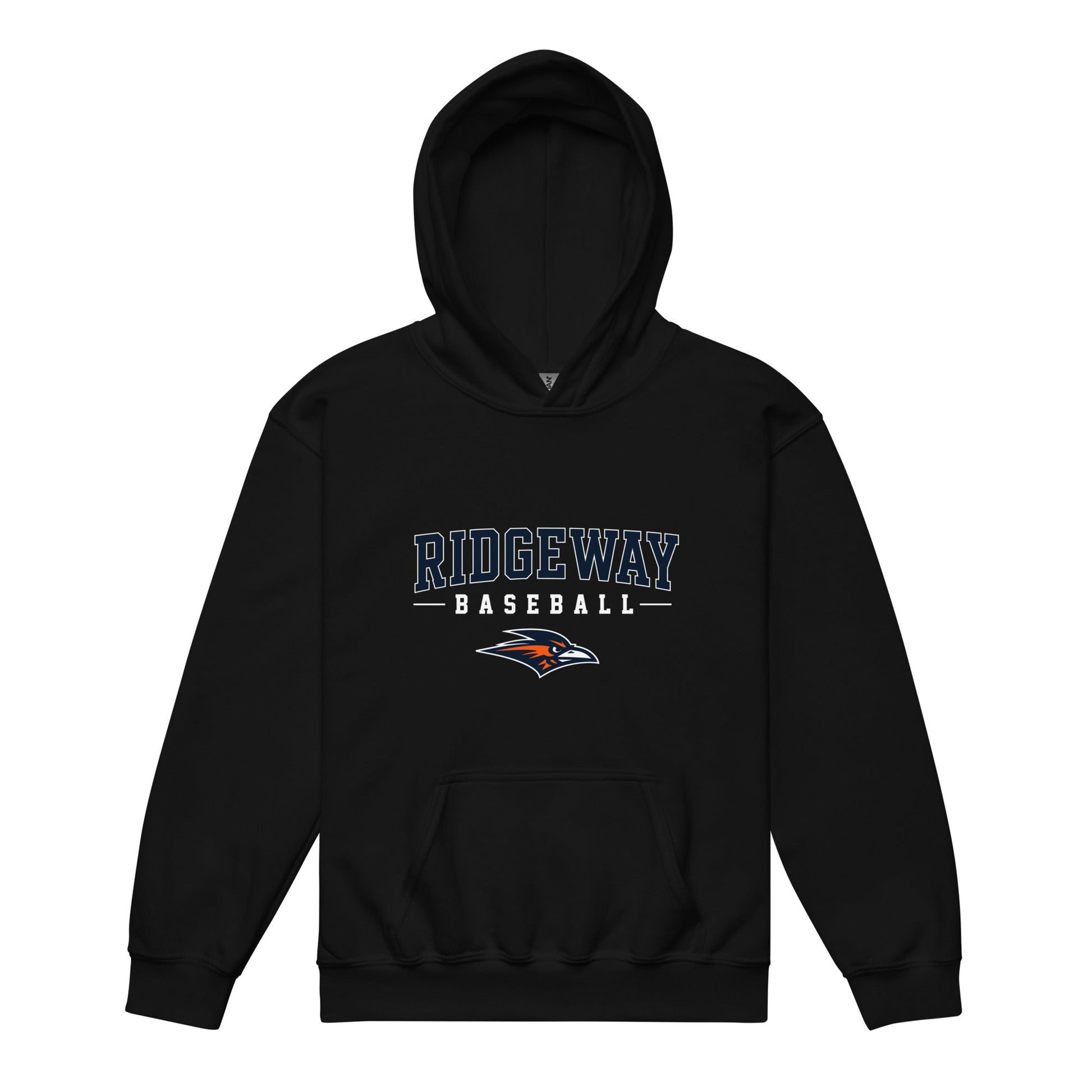 Classic | Youth Hoodie | Ridgeway High School Baseball | Modern Script Logo