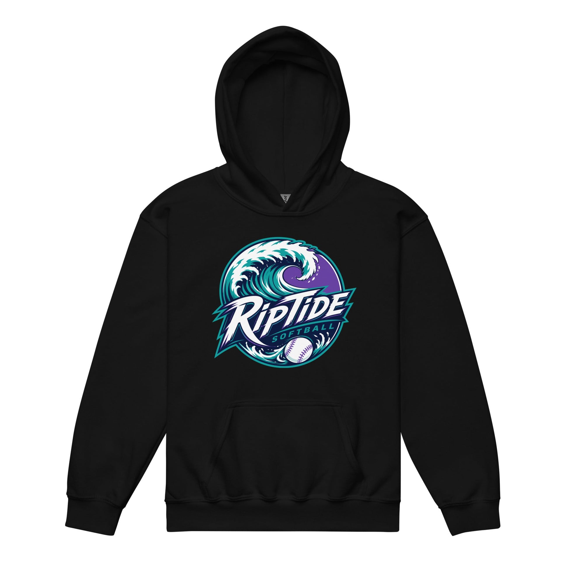 Classic | Youth Hoodie | RipTide Softball | Emblem Logo