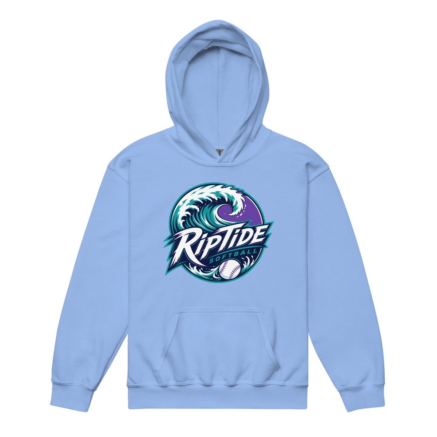 Classic | Youth Hoodie | RipTide Softball | Emblem Logo