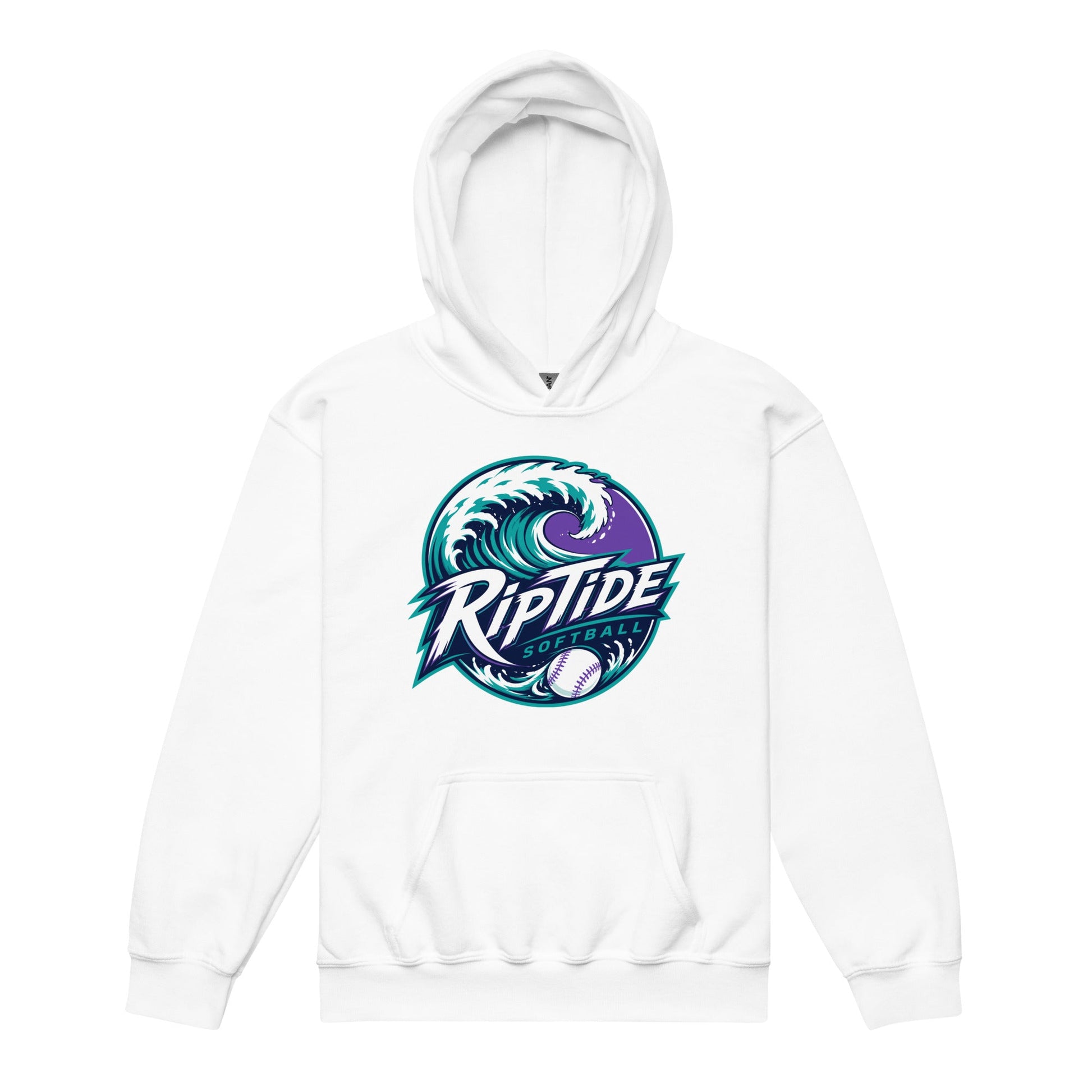 Classic | Youth Hoodie | RipTide Softball | Emblem Logo