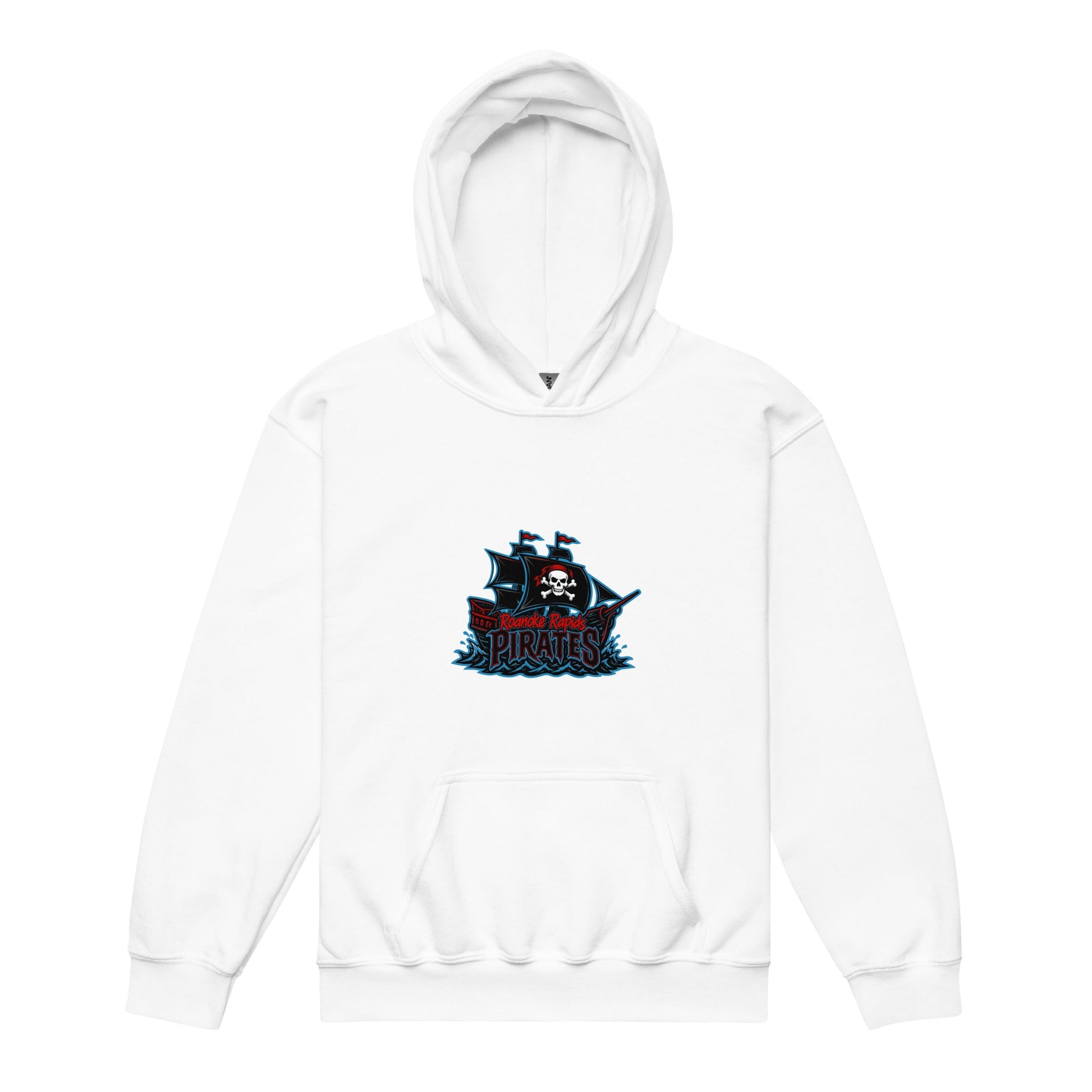 Classic | Youth Hoodie | Roanoke Rapids Pirates | Black Sail Battlers Logo