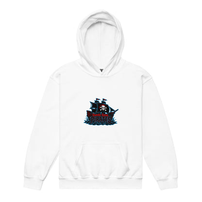 Classic | Youth Hoodie | Roanoke Rapids Pirates | Black Sail Battlers Logo
