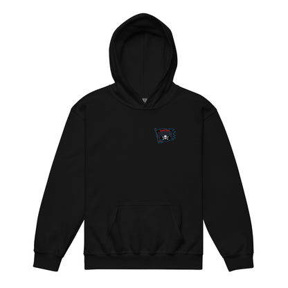 Classic | Youth Hoodie | Roanoke Rapids Pirates | Blackwave Flag Logo