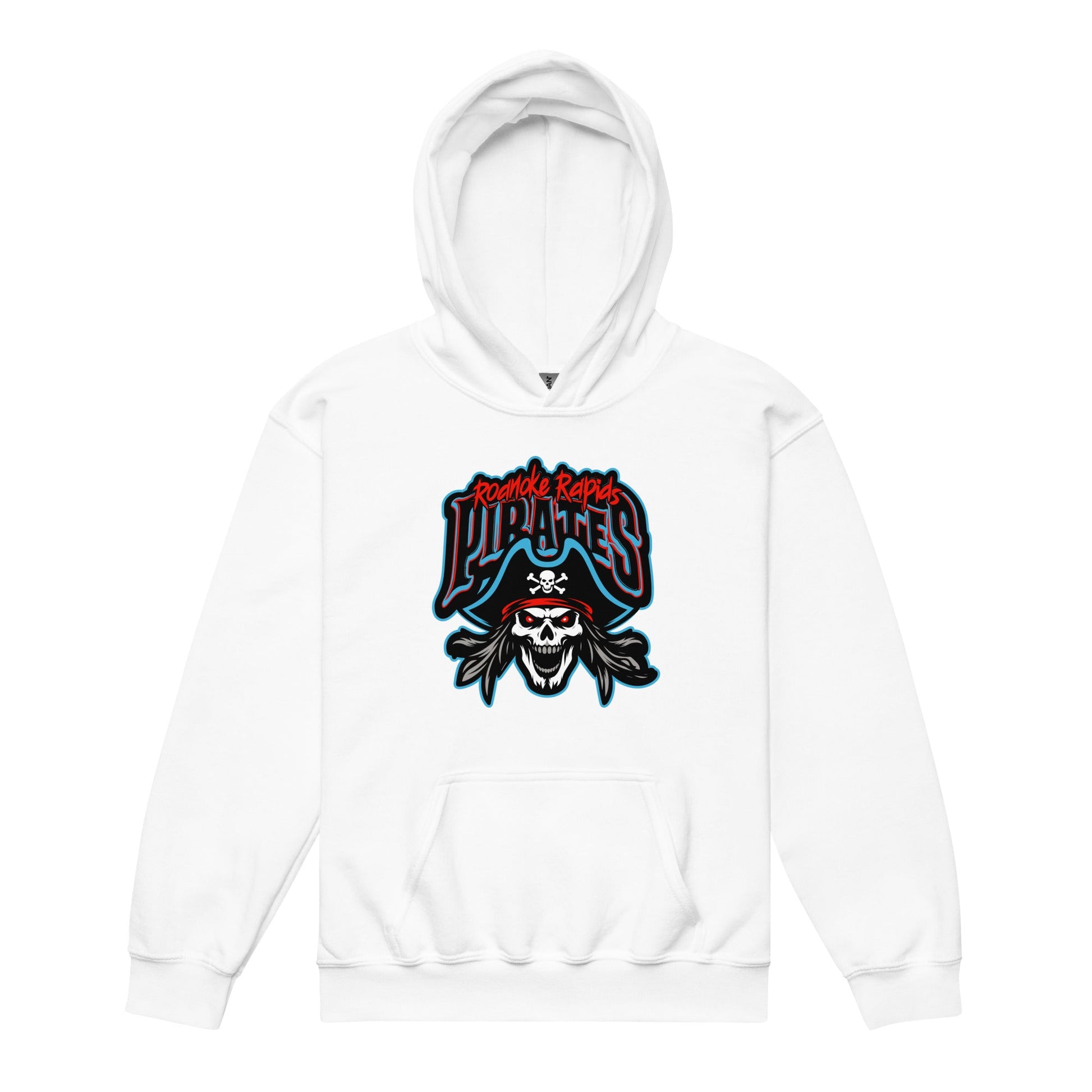 Classic | Youth Hoodie | Roanoke Rapids Pirates | Reaver Captain Logo